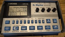 Boss Dr 110 Dr Rhythm Analogue Vintage Drum Machine, with  original casing