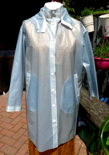 Womans shiny rubbery trans - womans,