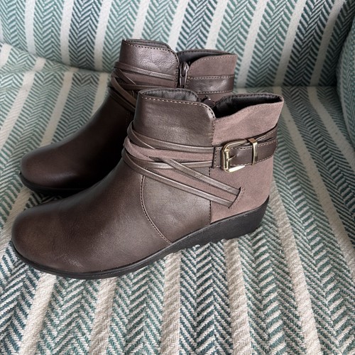 Cotton traders brown ankle - traders,