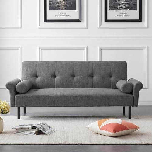 Seater grey linen fabric - seater,