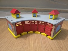 Thomas Tank Wooden 5 Engine Shed Roundhouse Brio Compatible 
