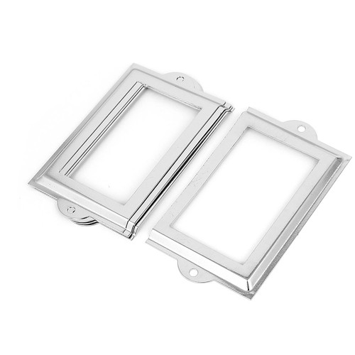 Metal 105mm 60mm name card - x,