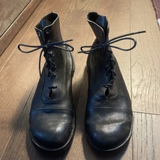 CYDWOQ IOTA W BLACK LEATHER BOOTS 41