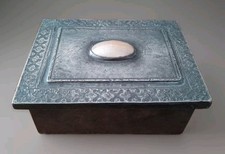 Arts and Crafts Pewter Box
