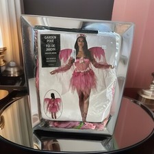 Womens Pink Garden Pixie Fairy