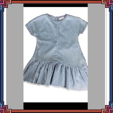 Girls Next Denim Tunic Top