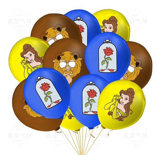Beauty the beast balloon - &,