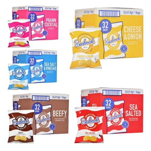 Seabrook crinkle cut crisps - seabrook,