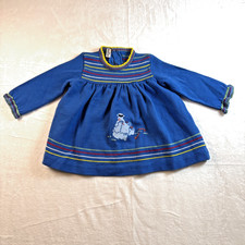 Vtg 90s Blue Sesame Street
