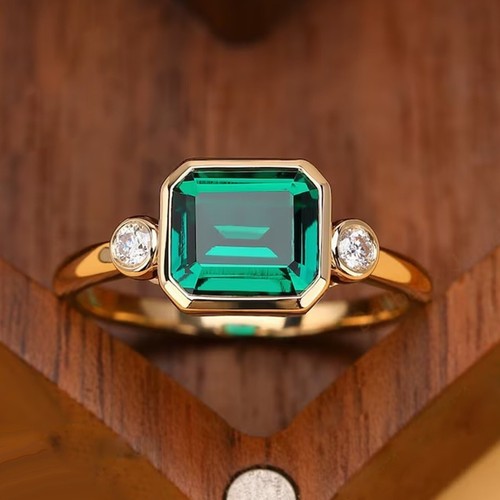 Emerald cut 50ct - emerald, green
