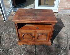 Pine TV stand Length 31" Width 20" Height 27"