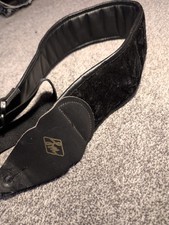 Black Velvet Look Padded