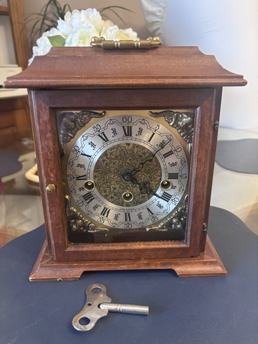 Mantel clock with - mantel, hermle