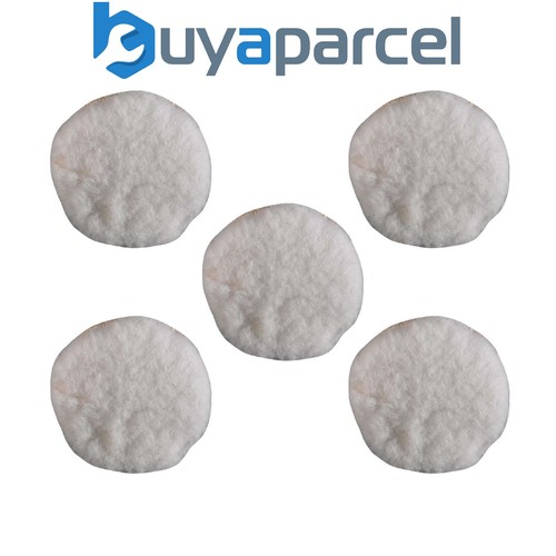 Draper 125mm lambs wool - x5,