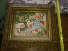 Stunning antique 16x17 heavy