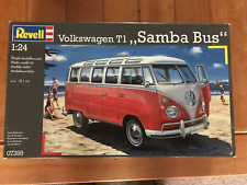 New Revell - VW T1 Samba Bus Scale 1:24 Model Kit Set - 07399 Boxed Sealed