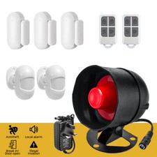 KERUI Wireless Security Burglar Door Alarm System Garage PIR Motion Sensor Kit