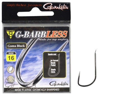 Gamakatsu gama black hooks - gamakatsu,