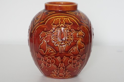Burmantofts faience tube lined - burmantofts,