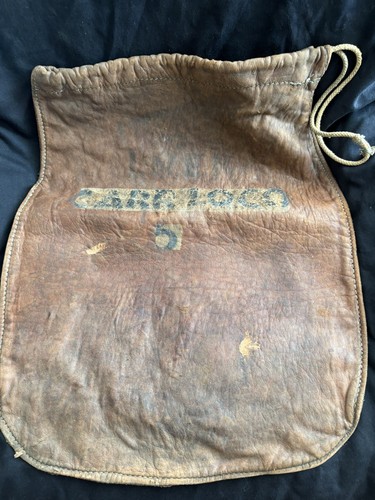 Lner large leather cash bag - large,