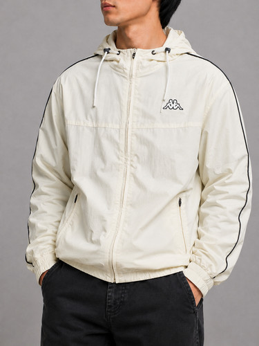 Kappa windbreaker cream size - windbreaker,