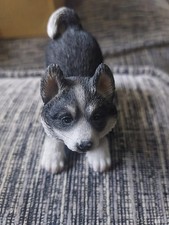 Husky Sled Dog Puppy Figure