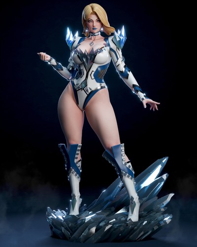 Emma frost printed resin - emma,