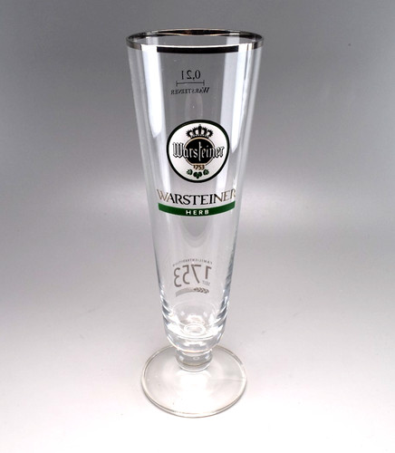 Warsteiner herb beer glass - herb,