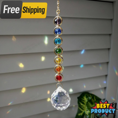 Crystal suncatcher rainbow - crystal,