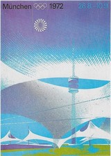 Munich Olympics 1972 postcards