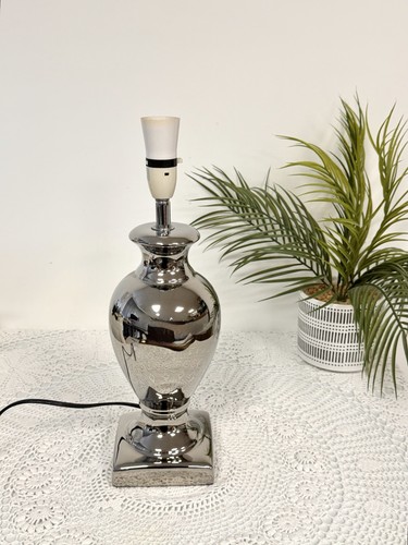 Argos chrome effect table - argos, lamp
