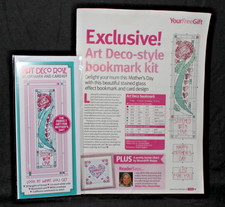 Art Deco Rose Bookmark and