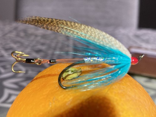 Sea trout salmon fly - salmon, fishing