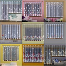 NEW FLORAL Net Curtains