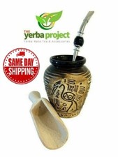 Yerba Mate Ceramic Cup Gourd &