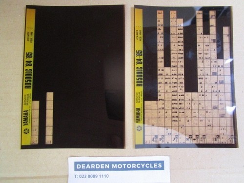 Genuine yamaha rd500lc - genuine,