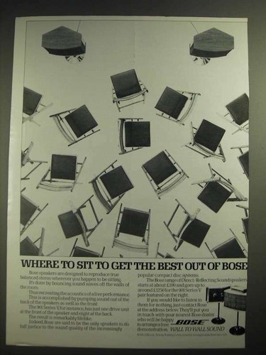 1983 bose 901 series - bose,