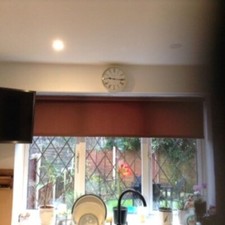 2 Roller Blinds for Kitchen Windows