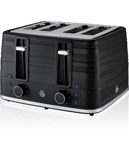 Swan symphony slice toaster - swan, 4-slice
