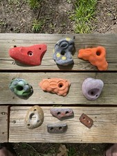 Used climbing holds - used,