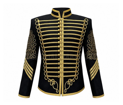 Black napoleonic hussar jacket - hussar,