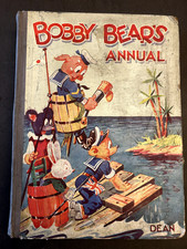 Bobby Bear’s Annual (Dean & Son) — Undated c.1930s–40s — Cloth spine — Good