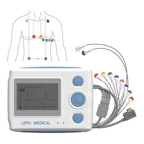 Holter ecg monitor lead - holter, 24h