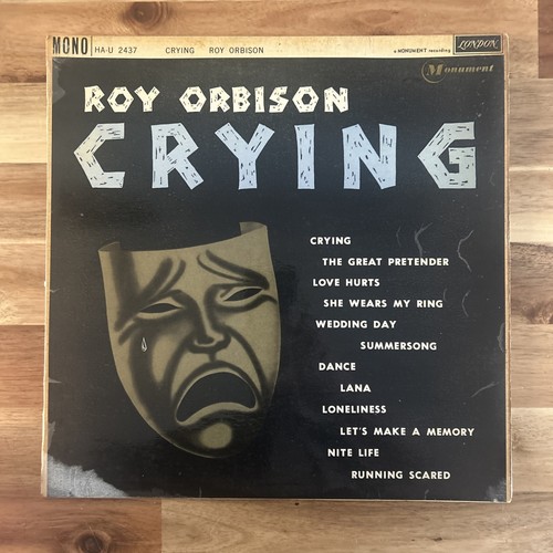 Roy orbison crying vinyl - orbison, lp