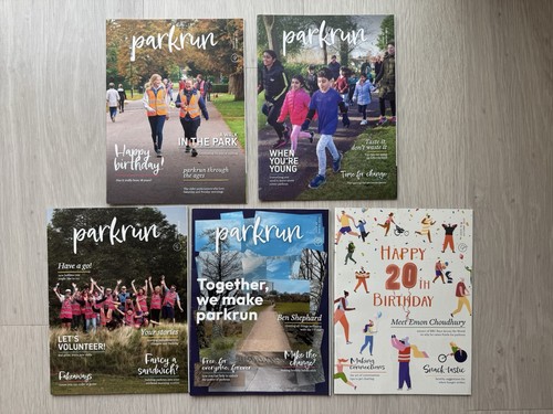 Parkrun magazine issues 3 - 2,,