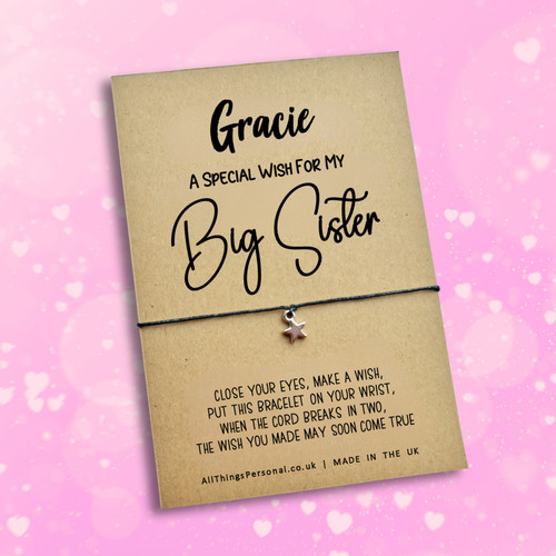 Personalised big sister gift - big,