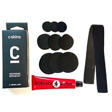 Wetsuit & Neoprene Repair Kit with Black Witch Glue & Patches New Cskins