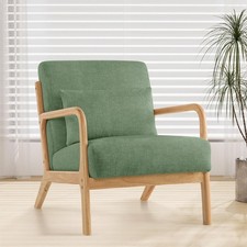 Green Mid Century Accent Chair