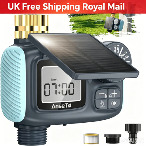 Smart garden solar water timer - smart,