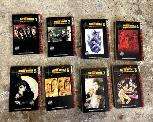 Battle royale manga - royale, set